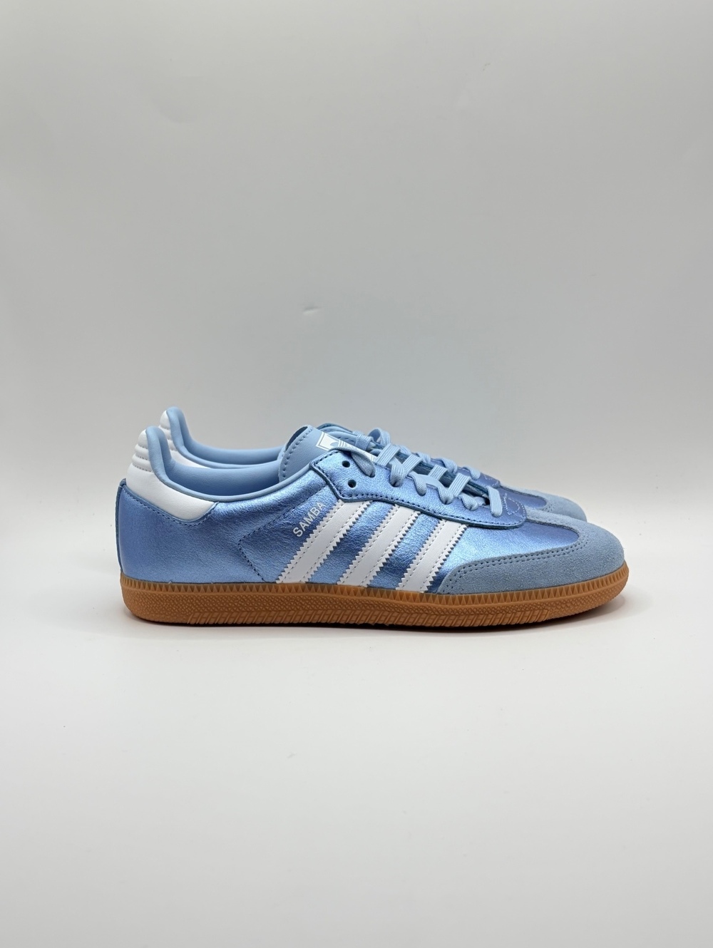 Adidas Samba OG Metallic Blue 5Y/6W